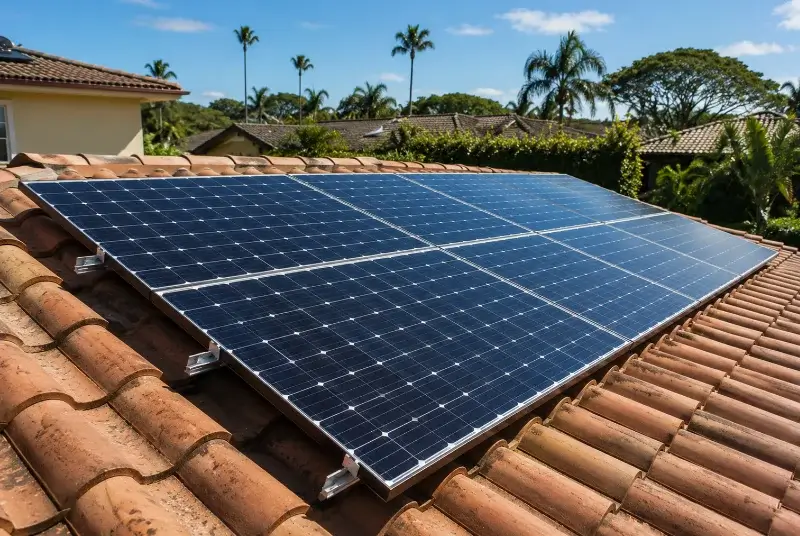 Installation de panneaux solaires à Saint-Mard